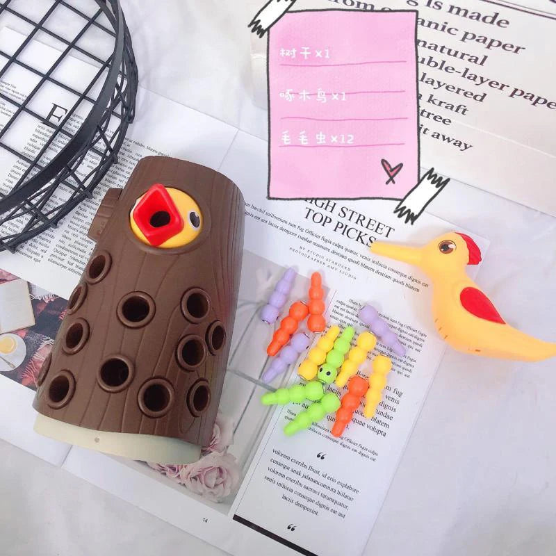 Fun Wooden Bird Puzzle Toy