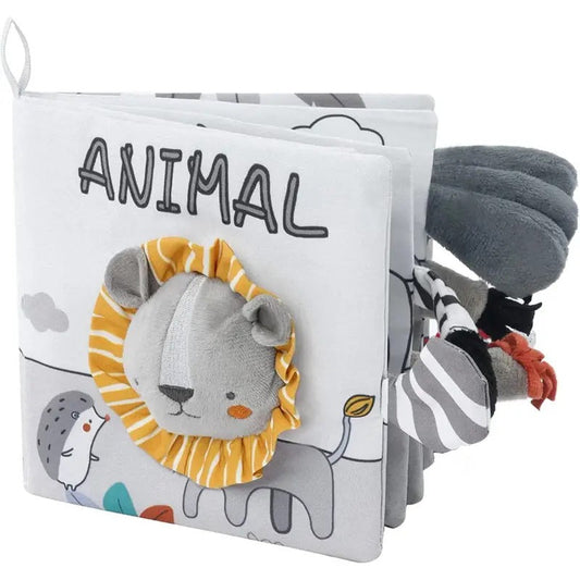 Interactive 3D Children's Sensory Book with Sounds - Fesara