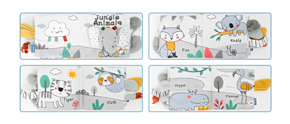 Interactive 3D Children's Sensory Book with Sounds