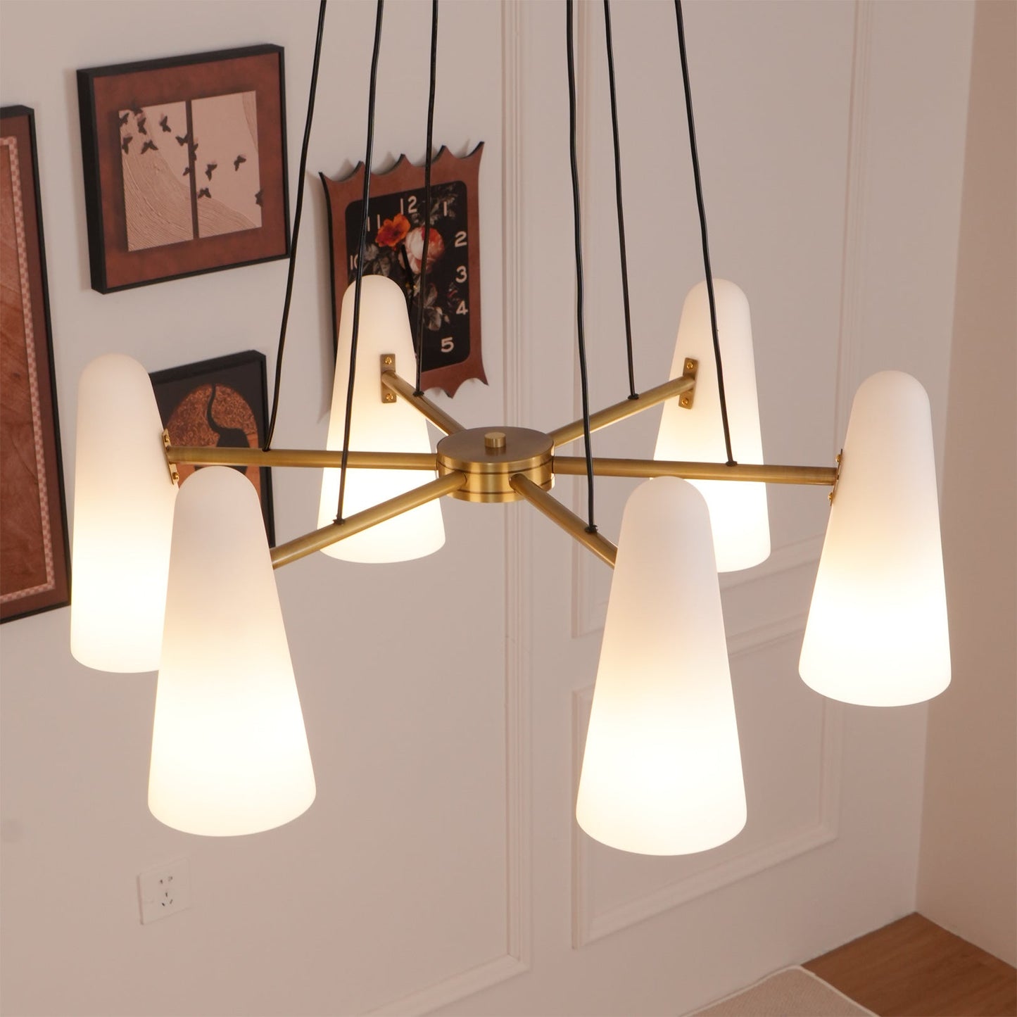 Stylish LED Ceiling Lamp with Warm Soft Lighting