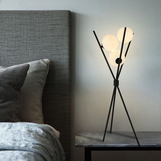 Bright Lunar LED Floor Lamp - Fesara
