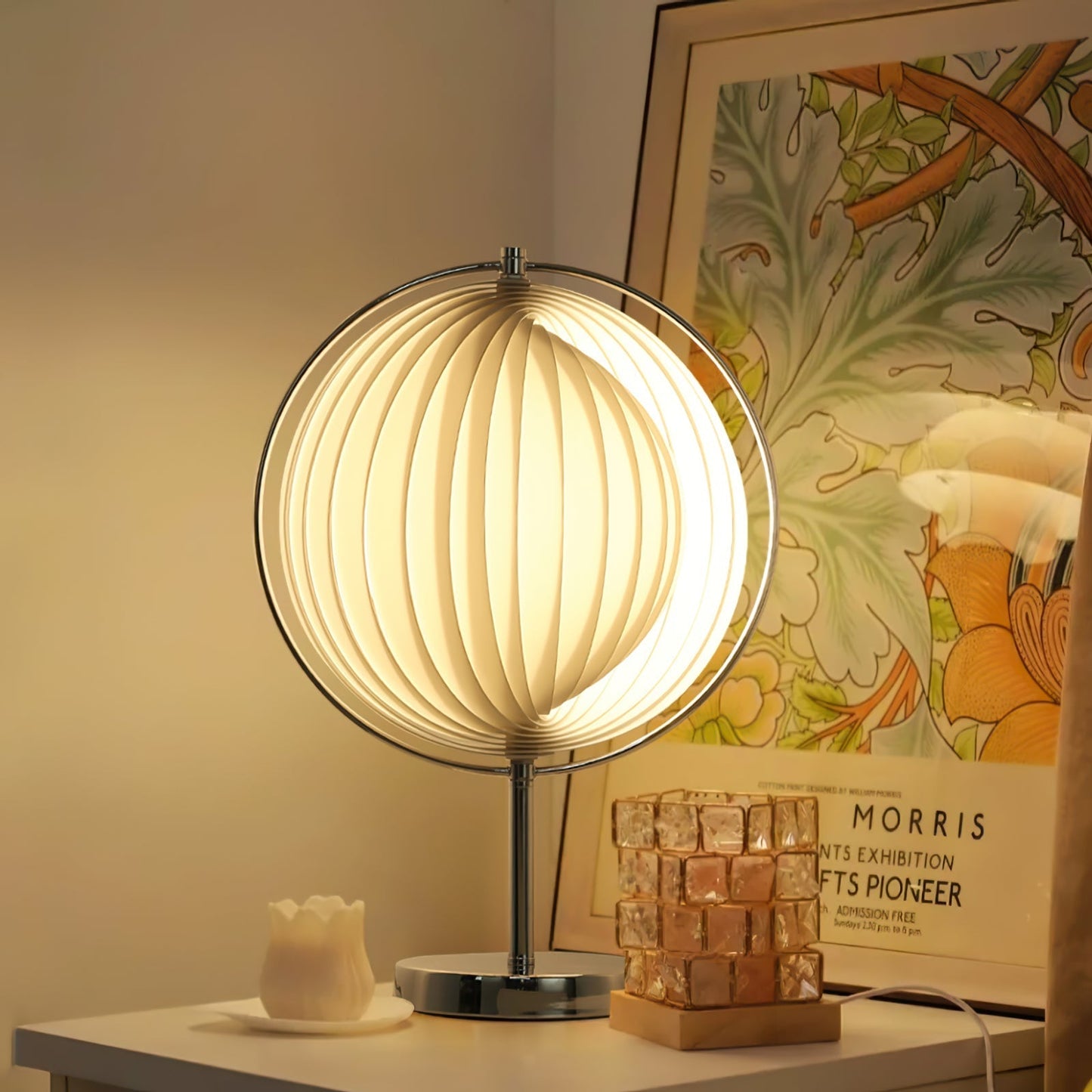 Sleek Metal Office Desk Lamp