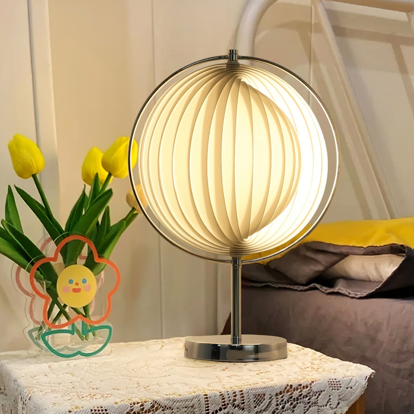 Sleek Metal Office Desk Lamp