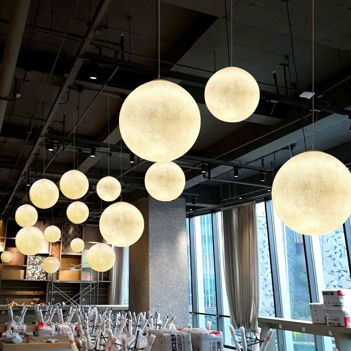 Shining Crystal Drop Lamp