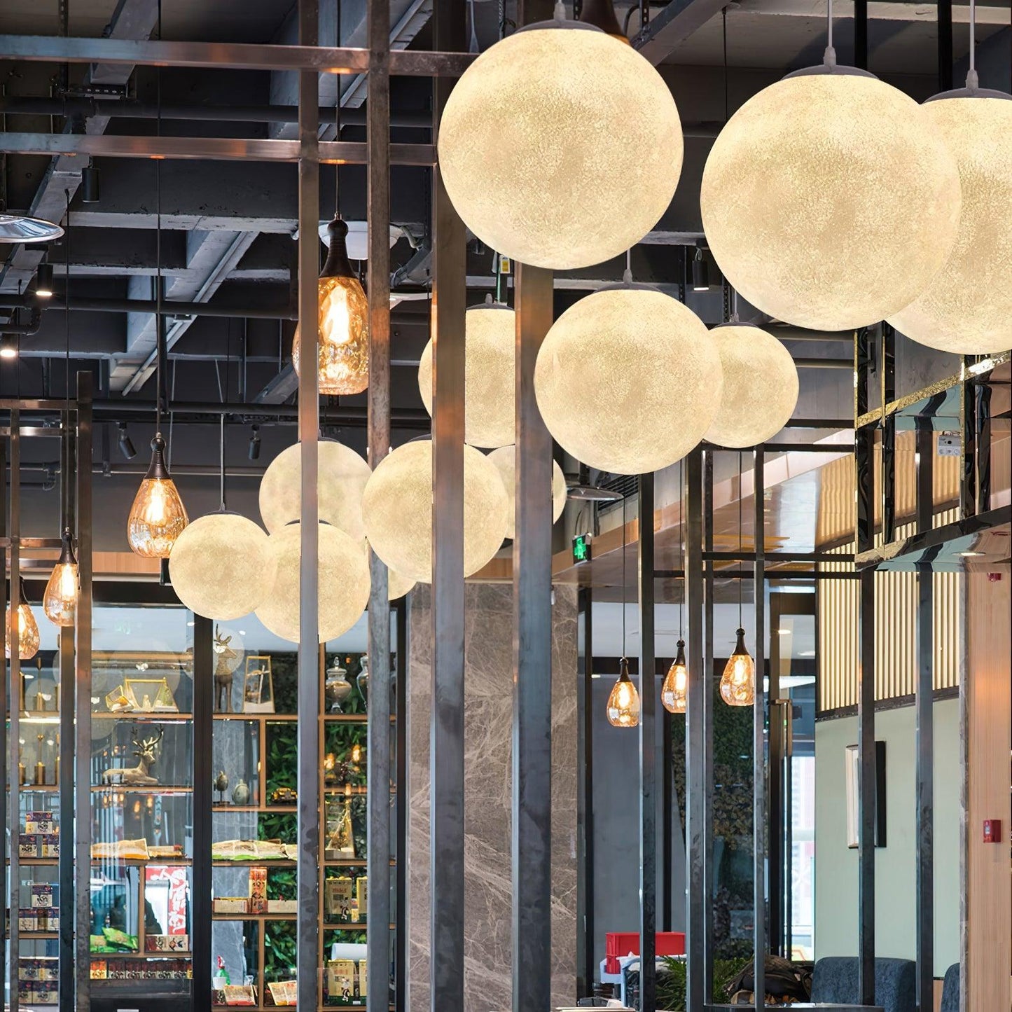 Shining Crystal Drop Lamp