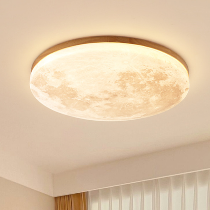 Bright Moon LED Ceiling Light for Warm Ambience - Fesara