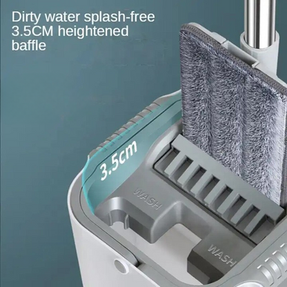 Deluxe Spin Mop and Bucket with Lightweight Handle