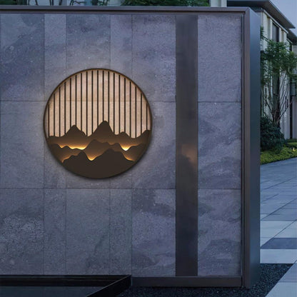Bright Exterior Patio Wall Light
