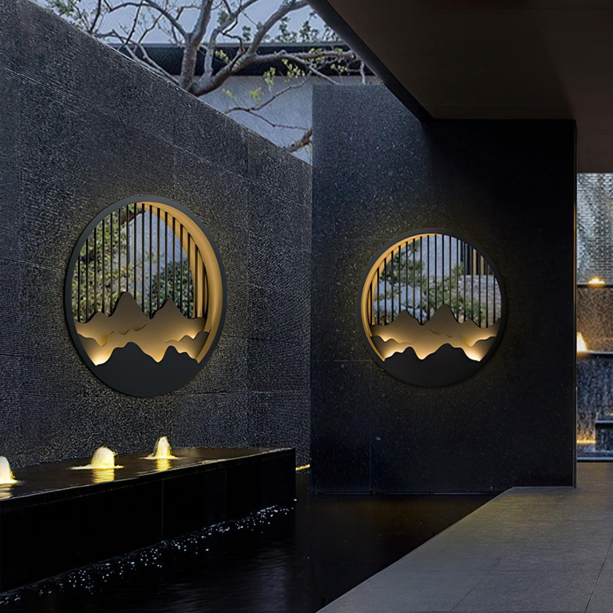 Bright Exterior Patio Wall Light