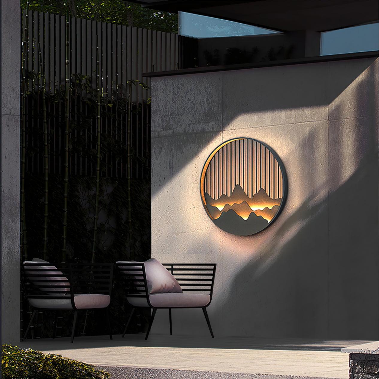 Bright Exterior Patio Wall Light