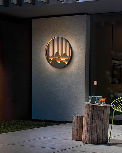 Modern Outside Wall Light