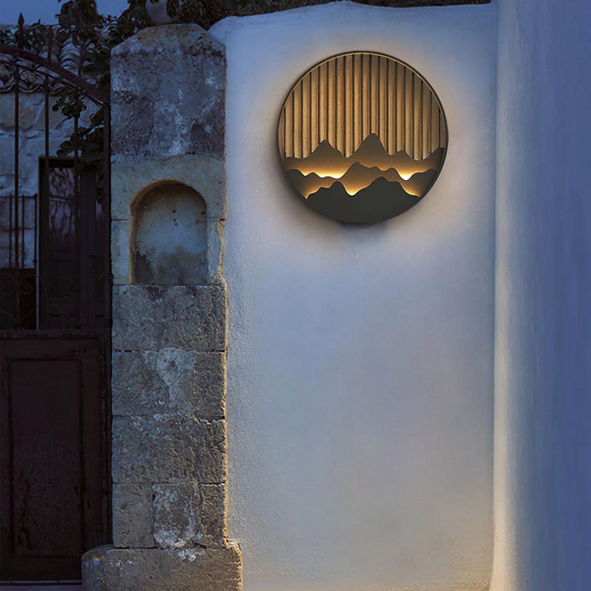 Bright Exterior Patio Wall Light