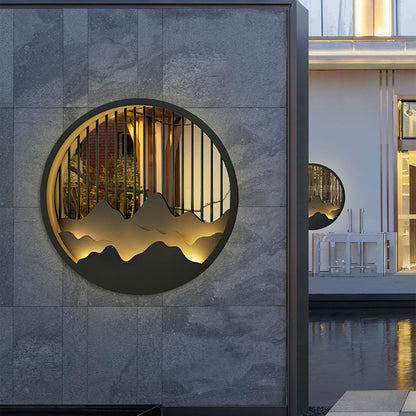 Bright Exterior Patio Wall Light