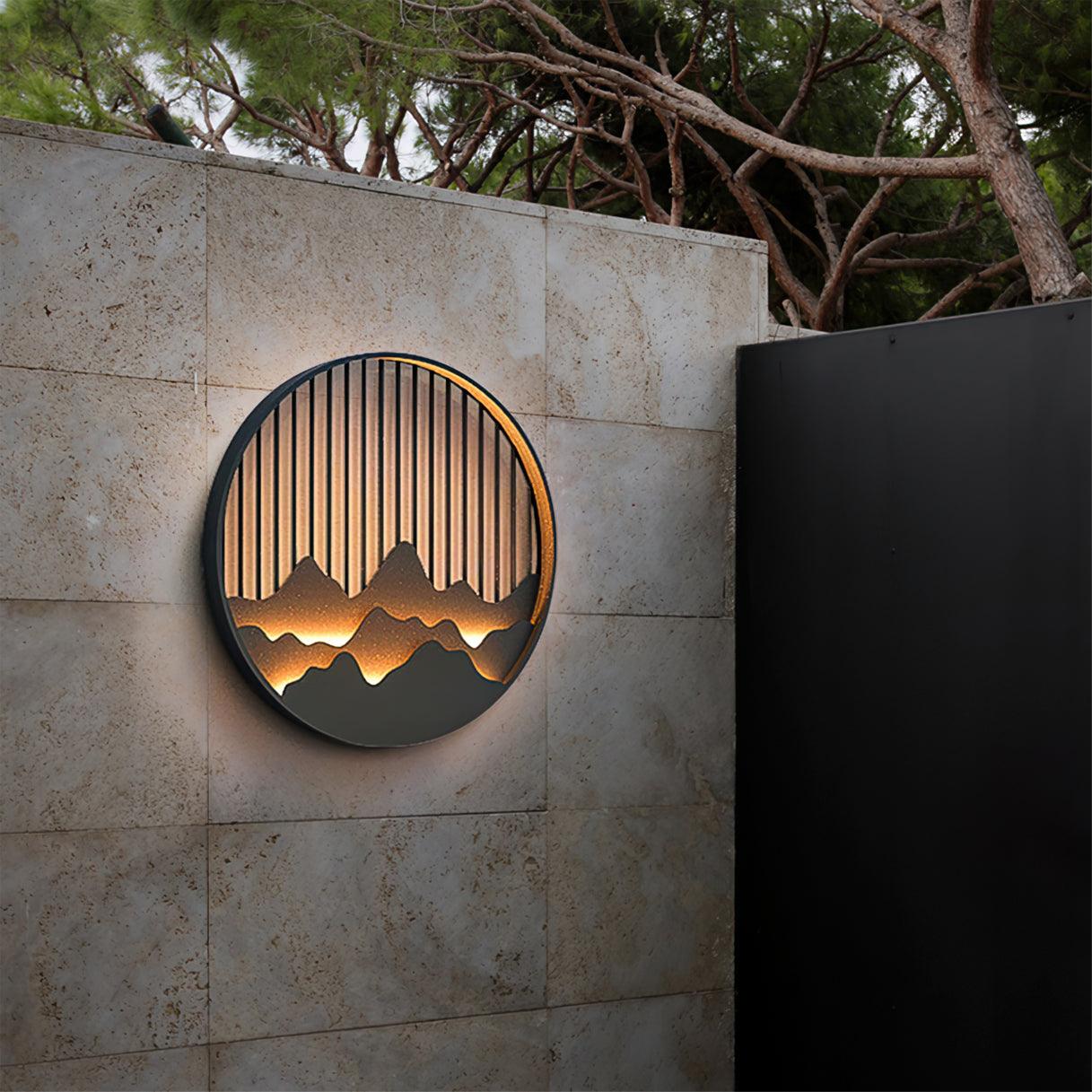 Bright Exterior Patio Wall Light