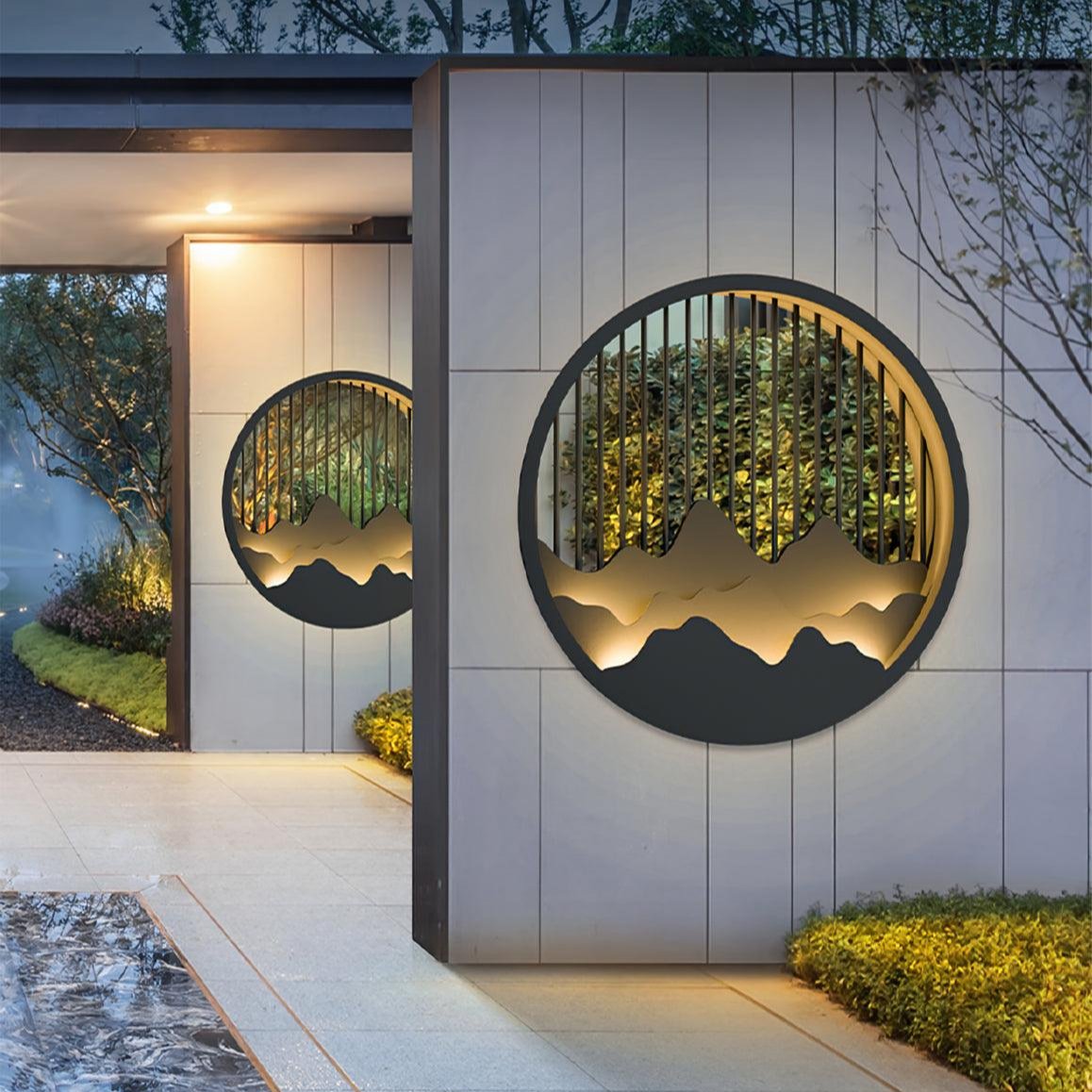 Bright Exterior Patio Wall Light