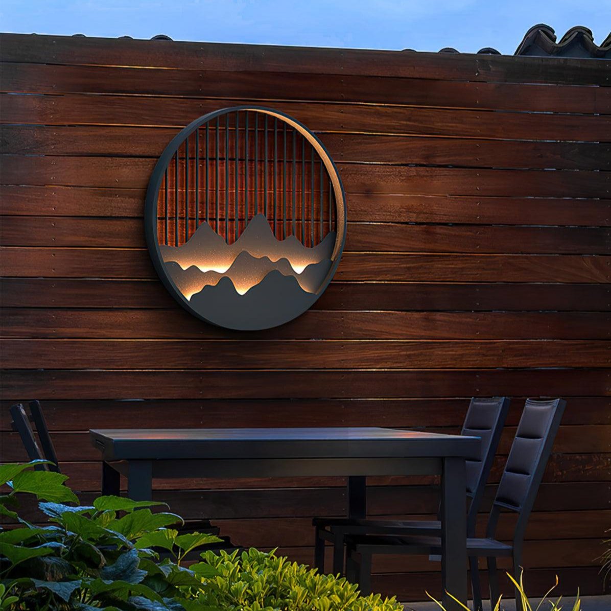 Bright Exterior Patio Wall Light