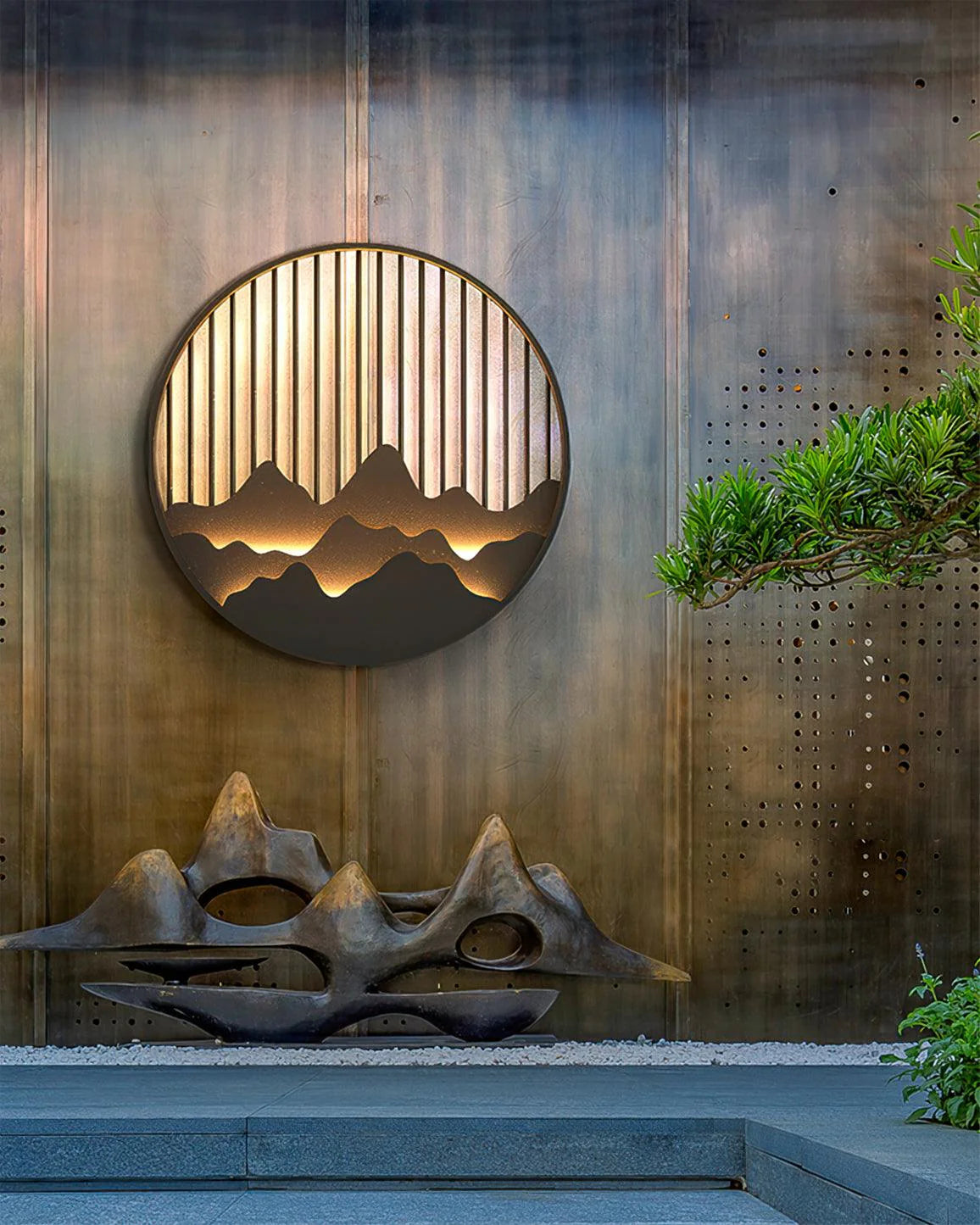 Mountain Wall Lamp Outdoor 4