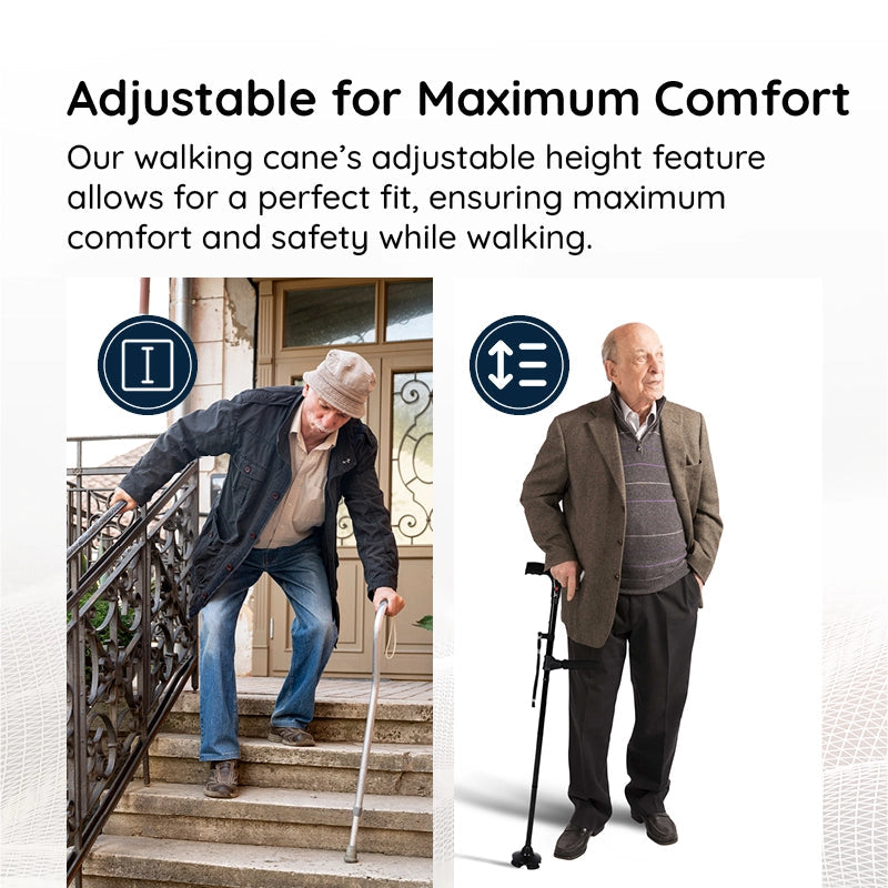 Portable Collapsible LED Walking Stick