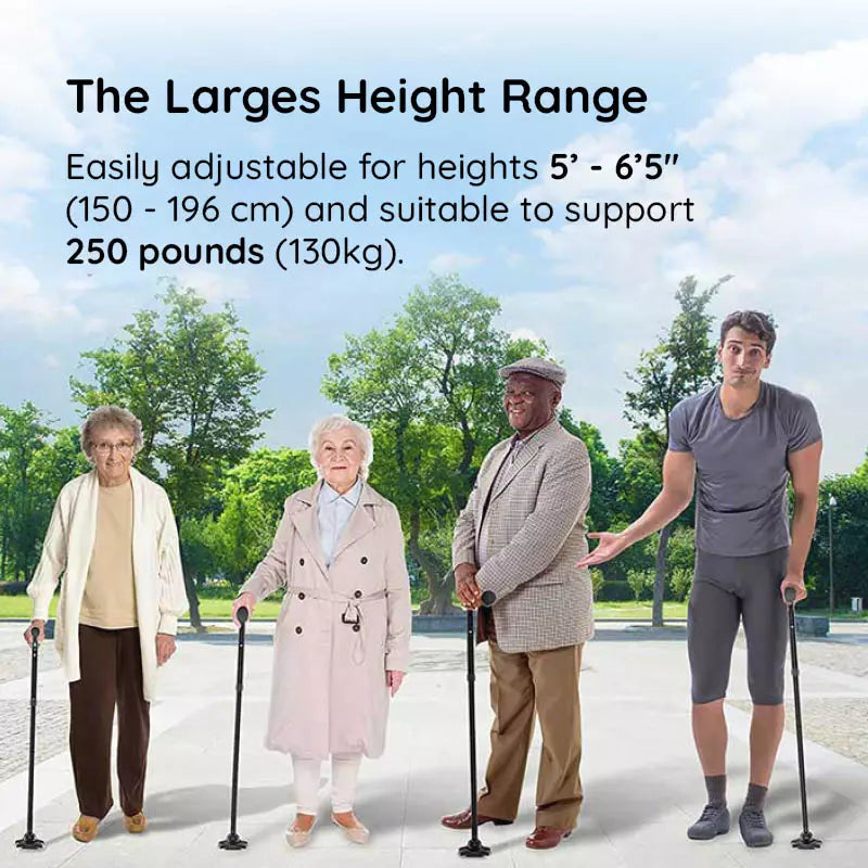 Portable Collapsible LED Walking Stick