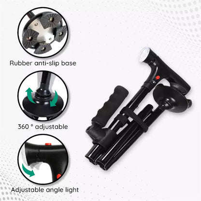 Portable Collapsible LED Walking Stick