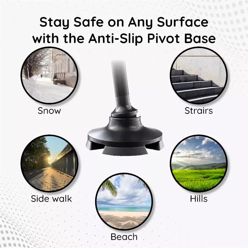 Portable Collapsible LED Walking Stick