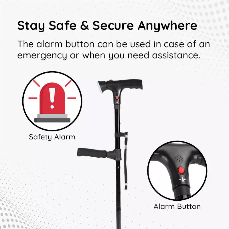 Portable Collapsible LED Walking Stick