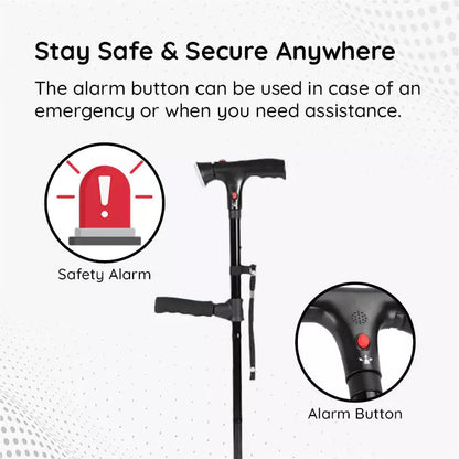 Portable Collapsible LED Walking Stick