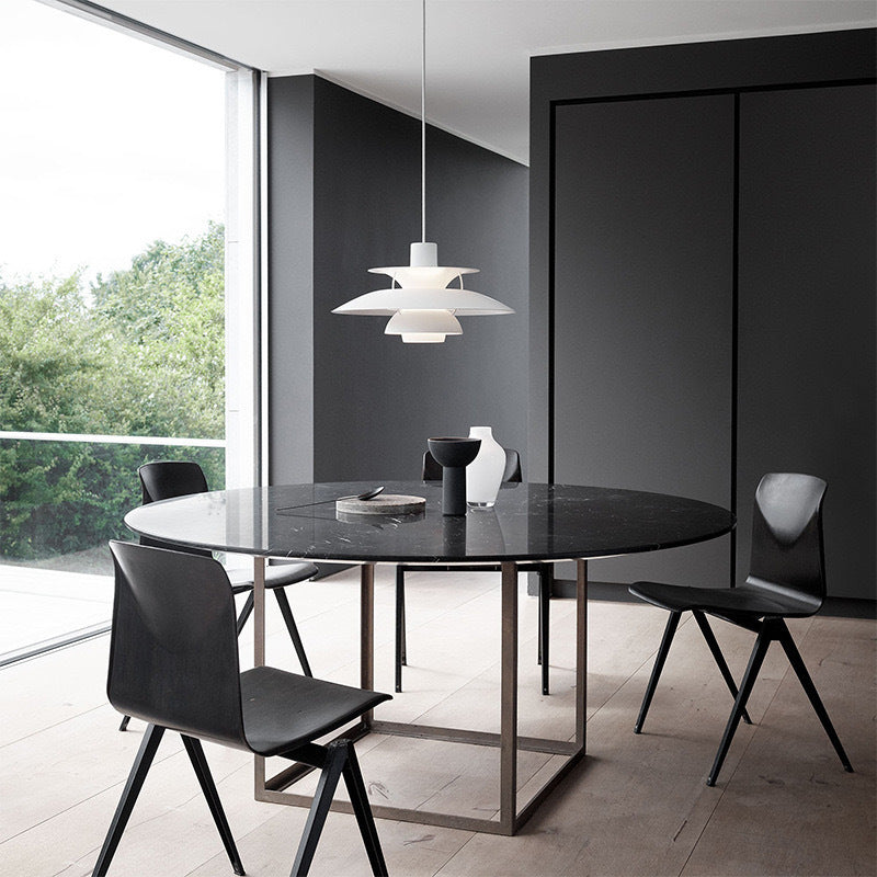 Multi-layered Danish pendant lamp 1