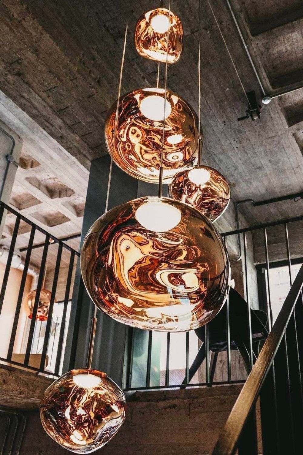 Stylish Round Glass Pendant Light Fixture
