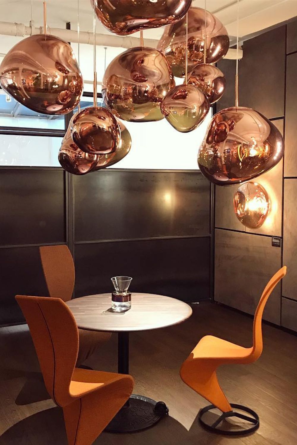 Stylish Round Glass Pendant Light Fixture
