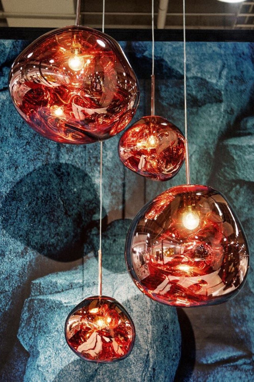 Stylish Round Glass Pendant Light Fixture