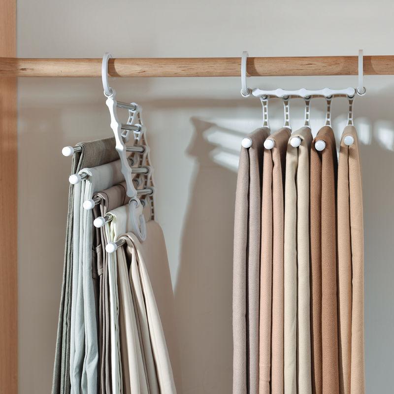Compact 5-in-1 Multifunctional Storage Rack