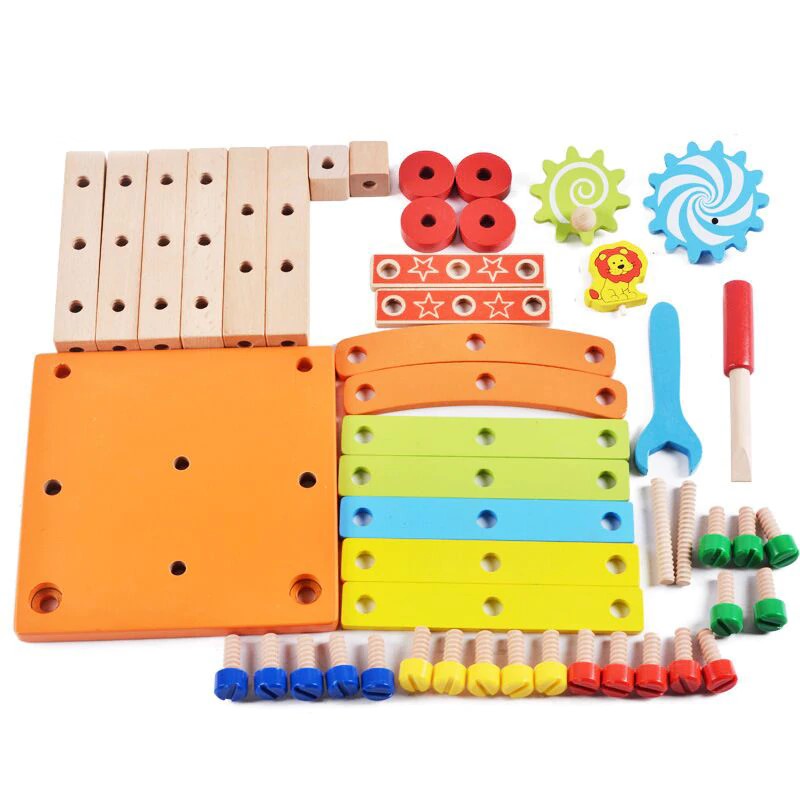 Mini Wooden Kids Table Chair Set