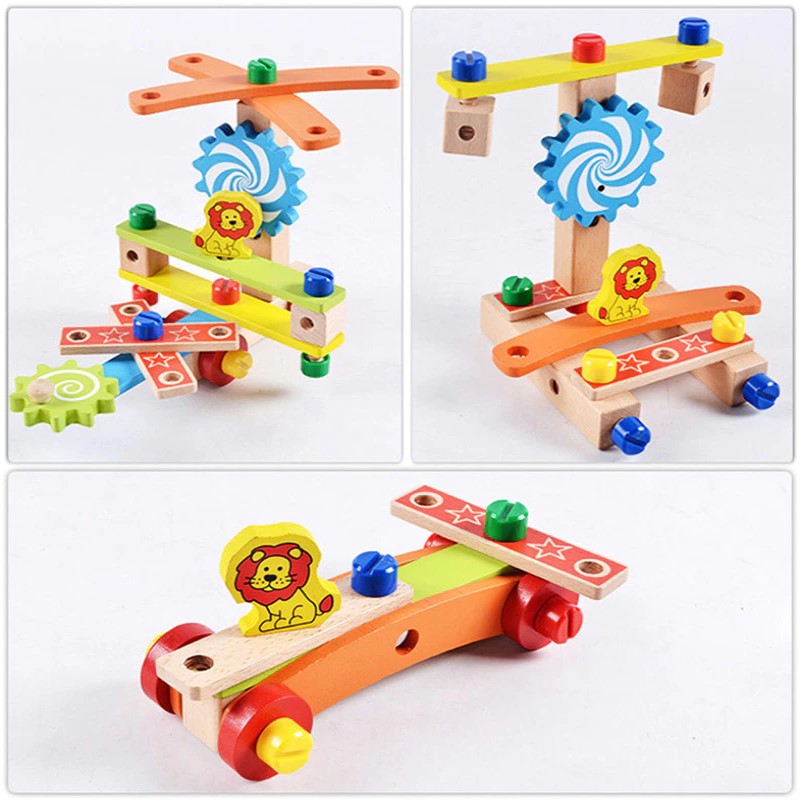 Mini Wooden Kids Table Chair Set