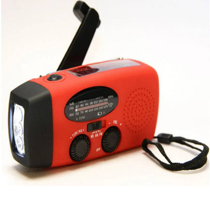 Portable Emergency Hand Crank Radio