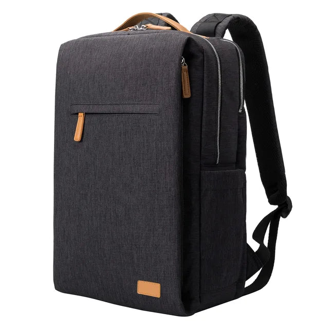 Waterproof Laptop Bag with USB Charger for 15.6 Inch Laptops