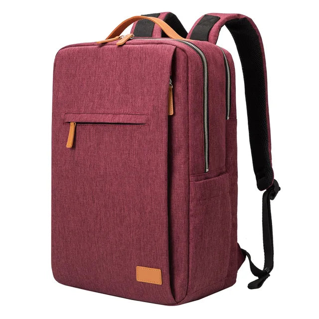 Waterproof Laptop Bag with USB Charger for 15.6 Inch Laptops