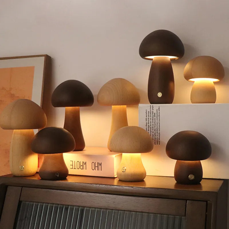 Fesara | Mushglow Modern Mushroom Table Lamp