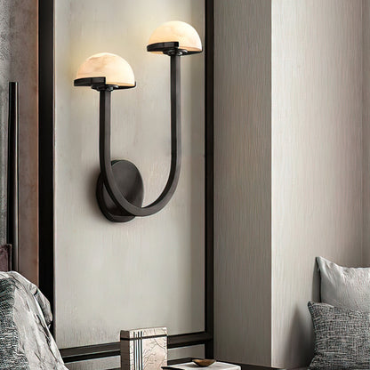 Unique Funnel Mushroom Table Lamp