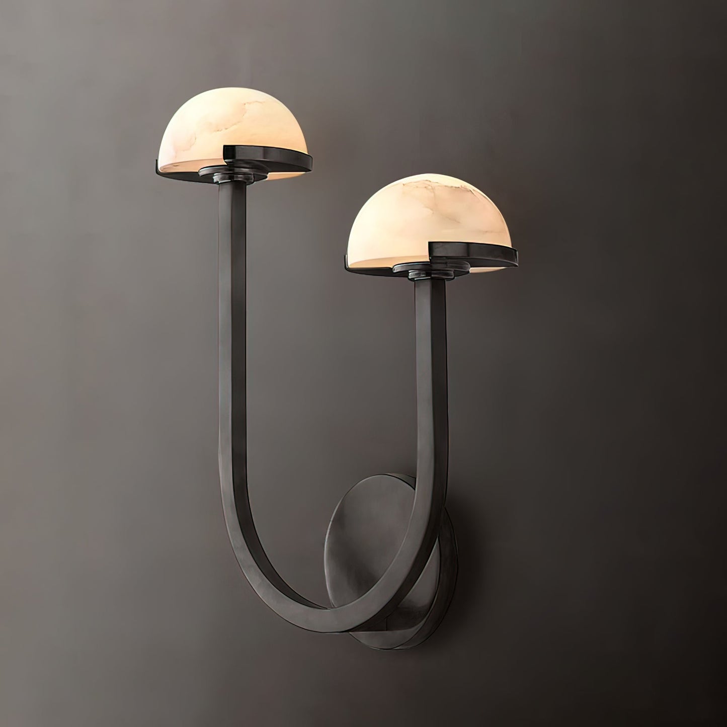 Unique Funnel Mushroom Table Lamp