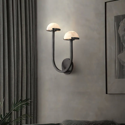 Unique Funnel Mushroom Table Lamp