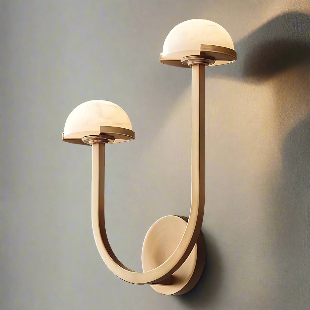 Unique Funnel Mushroom Table Lamp