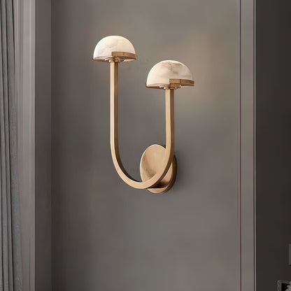 Unique Funnel Mushroom Table Lamp