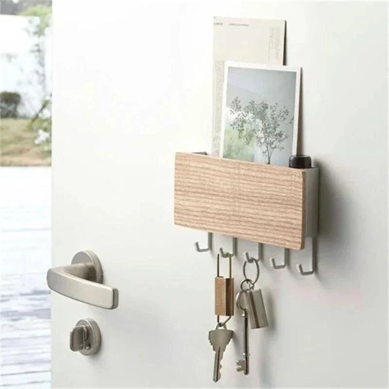 Natural Bamboo Key Holder Box