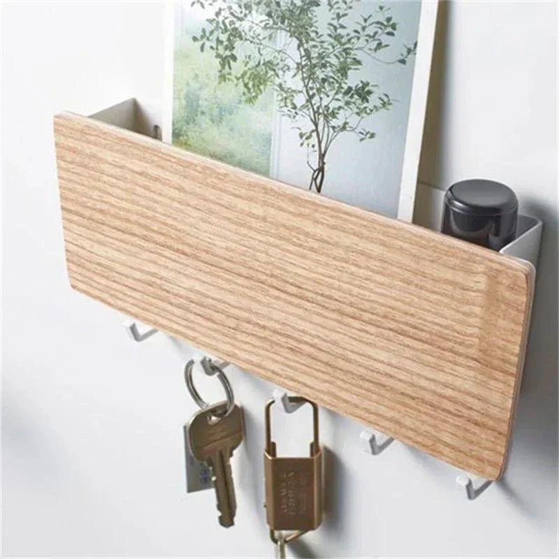 Natural Bamboo Key Holder Box