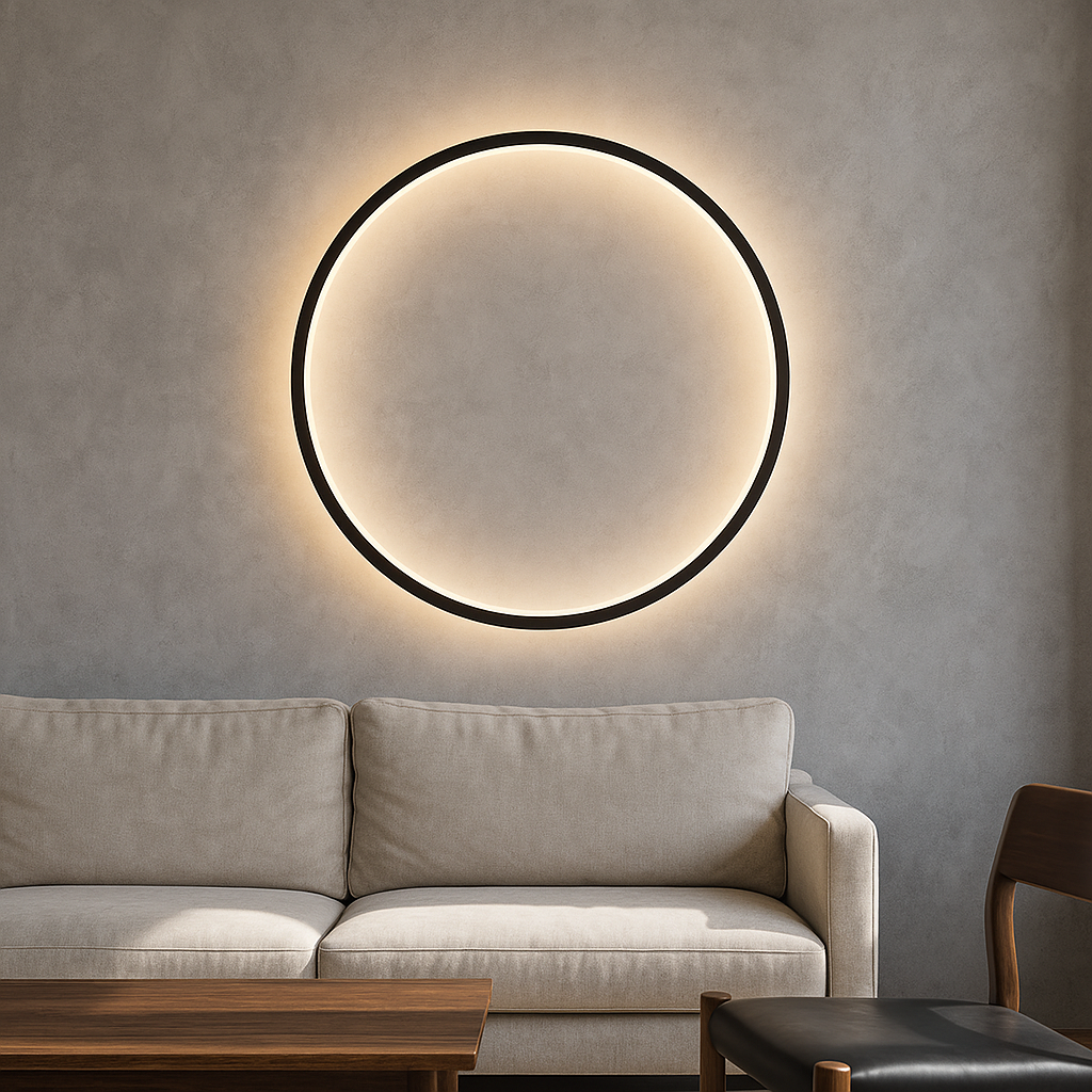 Stylish Ring Wall Light for Contemporary Homes - Fesara
