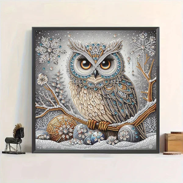 Whimsical Owl Figurine - Magic Decor