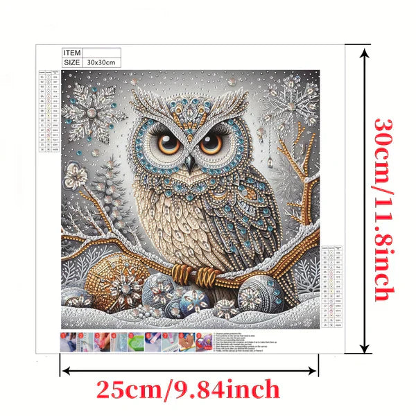 Whimsical Owl Figurine - Magic Decor