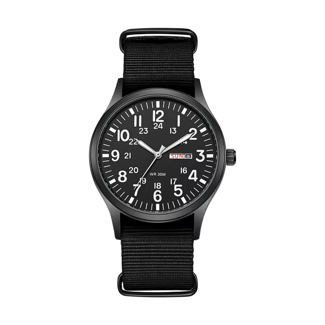 Tough Waterproof Mens Stainless Steel Watch