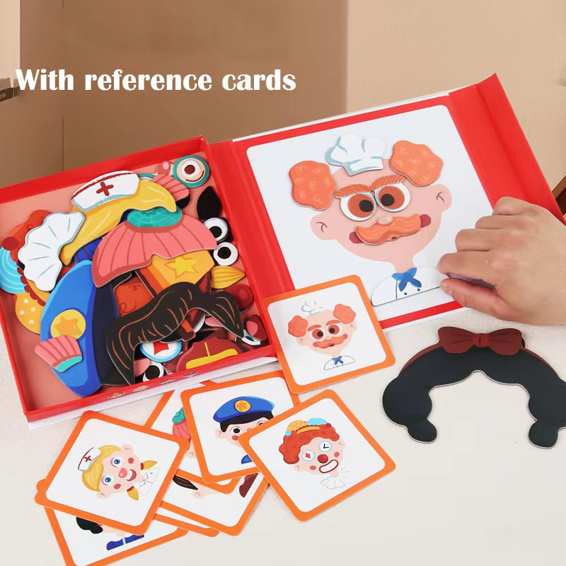 Fun Kids Face Emotion Learning Puzzle Toy